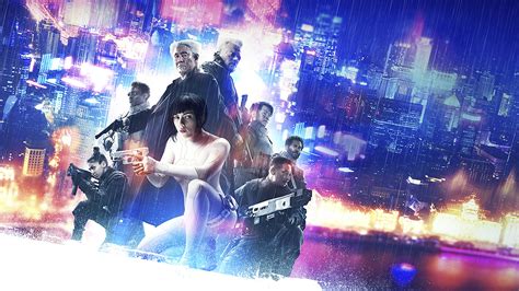 Picture Ghost In The Shell 2017 Scarlett Johansson Pistols