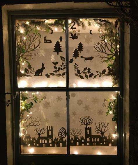 Easy Inexpensive Christmas Window Decoration Ideas For 2020