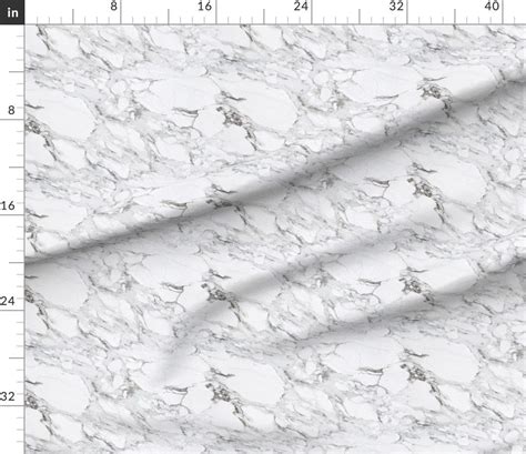 Marble Fabric Carrera Marble By Willowlanetextiles Marble Etsy