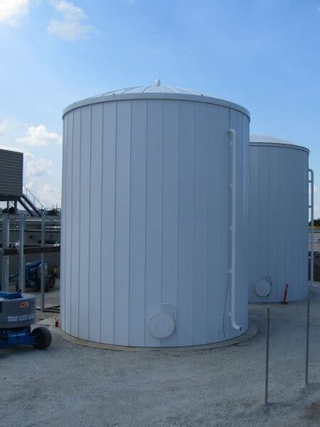 Thermal Energy Storage Tank Chilled Water Welded Tank Franklin Park Il Mcandi Ridglok®