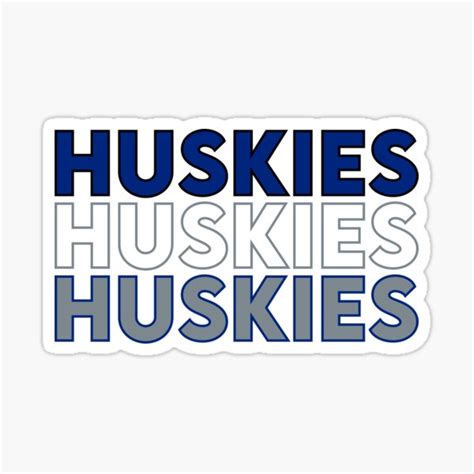 Uconn Stickers Redbubble