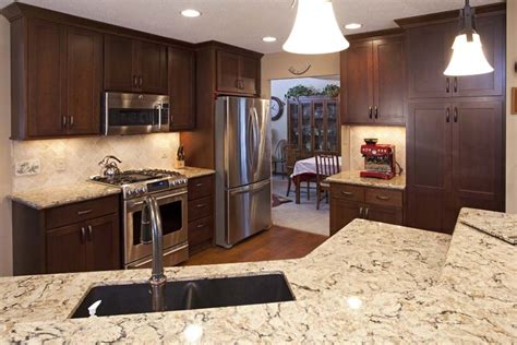 Maybe you would like to learn more about one of these? Burnsville Kitchen Remodel: Cherry Wood Cabinetry ...