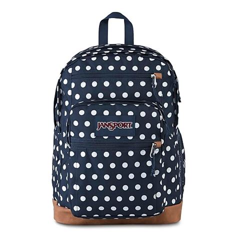 Jansport Cool Student Backpack Dark Denim Polka Dot Js0a2sdd5u6 At
