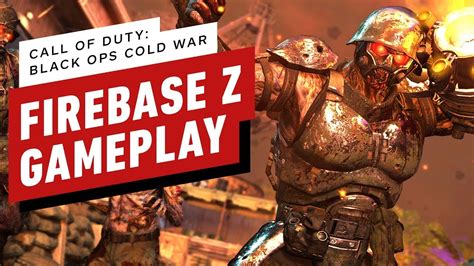 Call Of Duty Cold War Zombies First 15 Minutes Of Firebase Z Gameplay Youtube