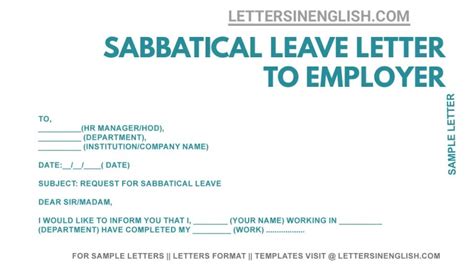 Sabbatical Leave Approval Letter Sample Letter For Approval Of