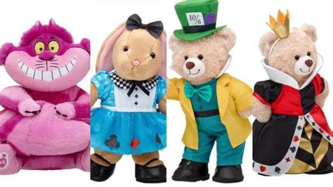 New Alice In Wonderland Build A Bear Collection Is Here Inside The Magic