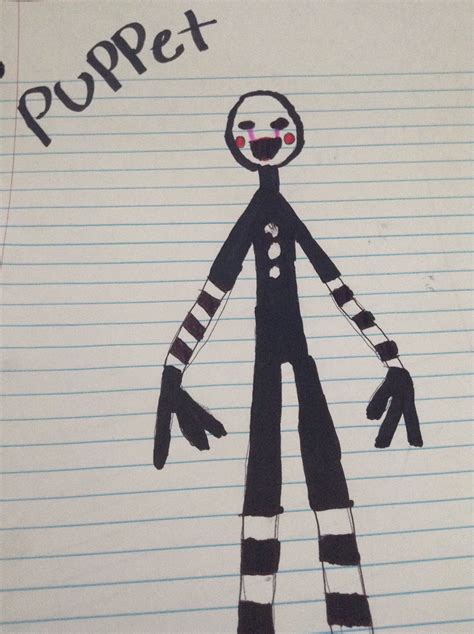 The Marionette Drawing By ME The Marionette Five Nights At Freddy