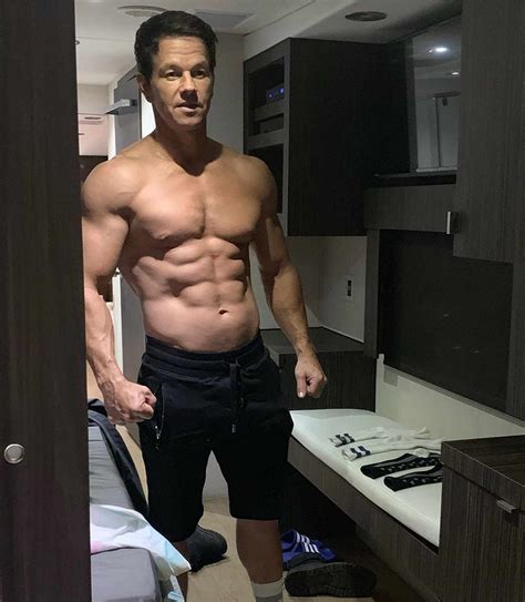 Mark Wahlberg Says Age Is Just A Number In Shirtless Photo