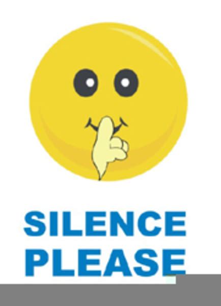 Silence Please Clipart Free Images At Vector Clip Art