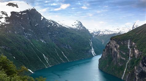 River Canyon Nature Landscape Mountain Norway Wallpapers Hd