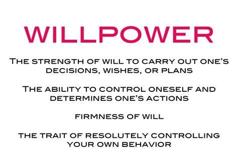 Strengthen Your Willpower And Self Discipline The Visionetics Institute