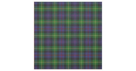 Clan Farquharson Scottish Tartan Plaid Fabric