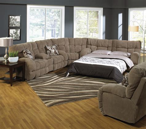 Home Desain Gallery Ideas Sectional Sleeper Sofa With Recliners