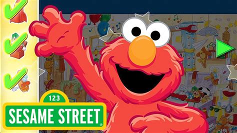 Sesame Street Look And Find Elmo English Game App For Kids Android
