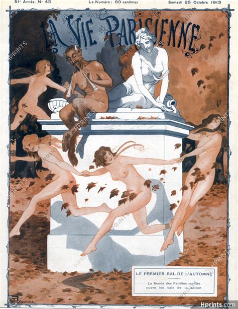 Georges L Onnec Nude Nudity Faun La Vie Parisienne