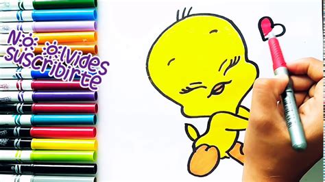 Cómo Dibujar A Piolín Paso A Paso Looney Tunes How To Draw Piolin