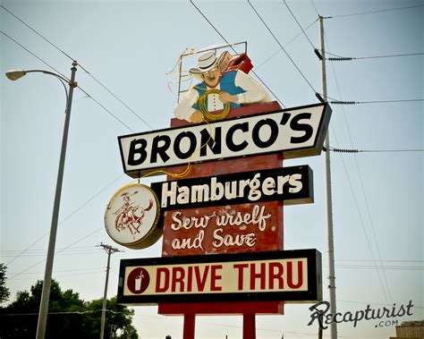 Maybe you would like to learn more about one of these? Bronco's Restaurant (Omaha, NE) - Vintage Neon Signs