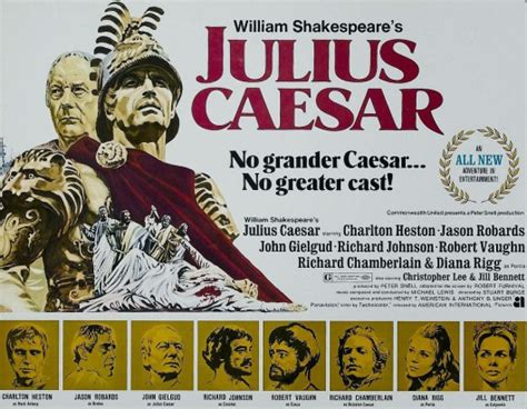 Charlton heston, jason robards, john gielgud and others. The Rogue's Guide to Shakespeare on Film #35: Julius ...