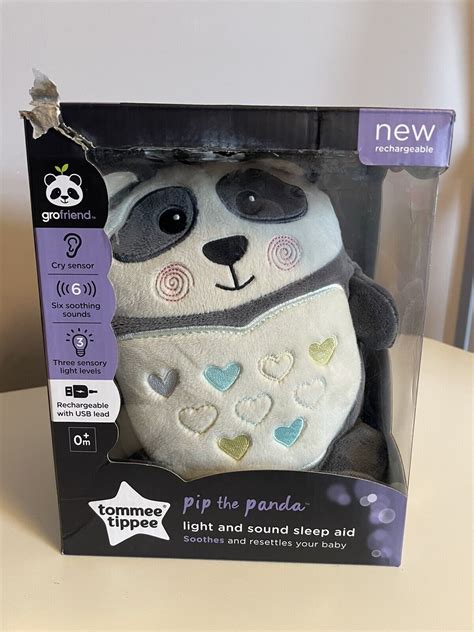 Tommee Tippee Pip The Panda Rechargeable Light And Sound Sleep Aid Ebay