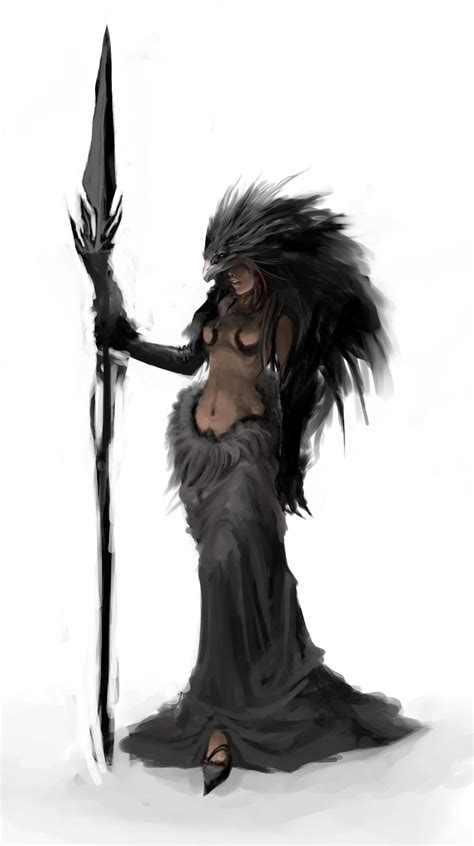 Raven Witch By F P G On Deviantart Character Inspiration Fantasy