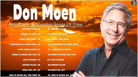 Beautiful Of Don Moen Worship Songs 2023 Collection 🙌 Top 100 Best Don