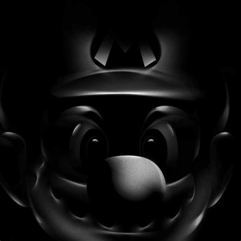 Super Mario Goes To The Dark Side A Shadow Tribute Super Mario Art