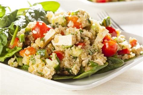 Quinoa Tofu Salad Taj Foods