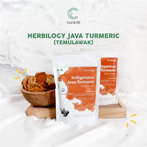 Jual Herbilogy Java Turmeric Temulawak Extract Powder G Shopee
