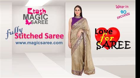 Etash Magic Saree Graceful Khadi Look Etmsb15023 Saree Formal