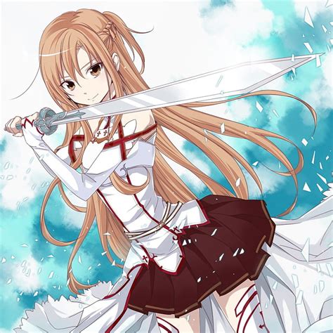 Hd Wallpaper Sword Art Online Yuuki Asuna Video Games Anime Girls