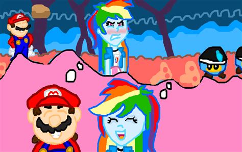 Eqg Mario And Rainbow Dash Bowsers Inside Story By Tizlam97 On Deviantart