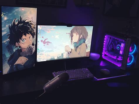 Anime Pc Setup Room So Here Is Another Short Clip Of My Updated Room
