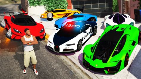 Gta 5 Collecting Luxury Cars From The Future Youtube