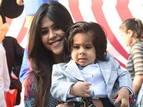 Ekta Kapoor Wishes Son Ravie On His First Birthday Shares Being A Mother Was Not Easy Times