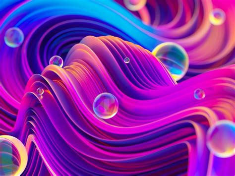 Abstract Liquid 3d Backgrounds 3 Holographic Background Abstract