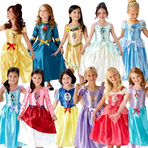 Disney Princess Girls Fancy Dress World Book Day Childrens Childs Kids