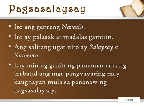 Filipino Pagsasalaysay