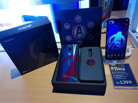 128gb Oppo F11 Pro Marvels Avengers Limited Edition Is Now Available