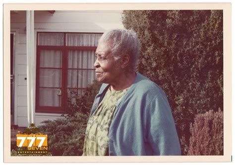 Vintage 1970s African American Older Woman Old Color Photo Black
