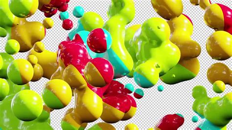 Colorful Spheres Stock Motion Graphics Motion Array