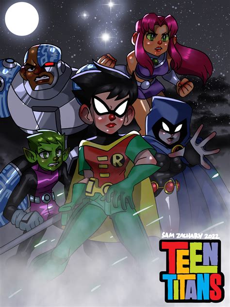 Artstation Teen Titans