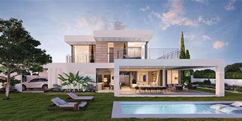 New Modern Villa With Private Pool And Panoramic Views Of