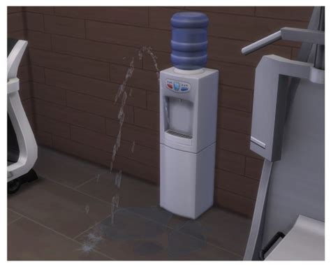Functional Water Cooler By Menaceman44 At Mod The Sims