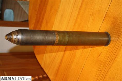 Armslist For Sale 75mm 1907 Scovill Shell Inert And Framed Art