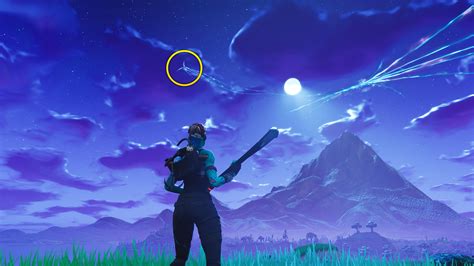 Photo montage :full_moon_with_face into fortnite: A new crack has formed in the sky, continues to grow ...