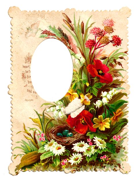 Antique Images Digital Antique Free Frames Paper Crafting Floral