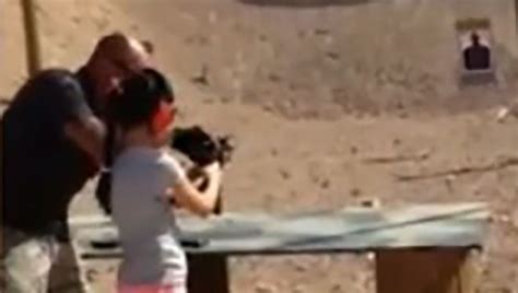 9 Year Old Girl Accidentally Shoots Instructor With Uzi