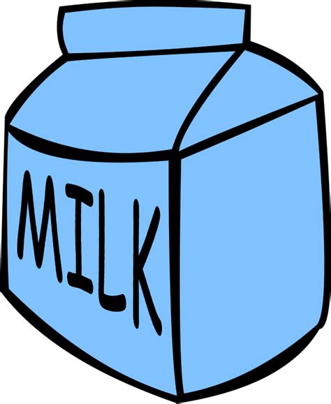 Milk Free Stock Photo Illustration Of A Carton Of Milk 14336
