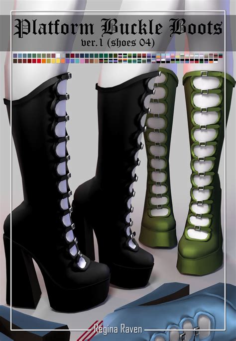 Shoes 04 In 2023 Sims 4 Cc Goth Sims 4 Cc Finds Sims 4 Body Mods