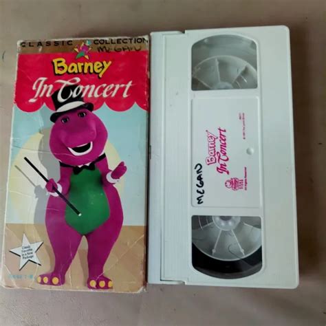 Barney In Concert Vhs Classic Collection Barney And The Backyard Gang